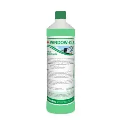 Glasreiniger Arcora Window-Clean 1 L Konzentrat - Hochkonzentrierter Fensterreiniger für professionelle Anwendungen. Ideal für die schnelle und gründliche Reinigung von Glasoberflächen und Rahmen, auch bei niedrigen Temperaturen.