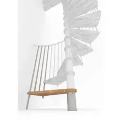 Minka Höhenerweiterung für Spiral Smart 100cm Durchmesser - Treppen & Geländer, ideal zur individuellen Anpassung der Höhe Ihrer Spiral Smart Treppe um 190-235 mm für eine maximale Geschoßhöhe von 3525 mm.