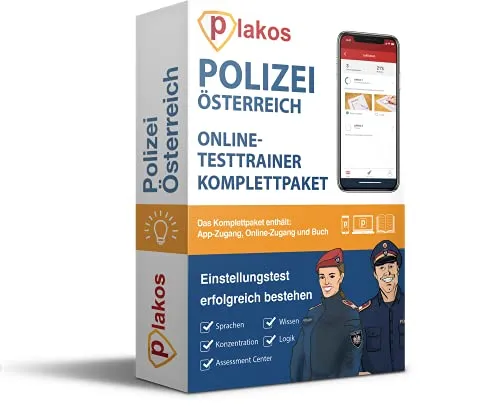 Einstellungstest Polizei Österreich: 1.000 Aufgaben mit Lösungen | Ablauf Aufnahmetest, Sporttest, Ausbildung, Erfahrungsbericht, Fachwissen, ... Allgemeinwissen, Konzentration