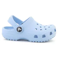 Crocs Unisex Kinder Classic Clog T Clog, Blue Calcite, 27/28 EU - Clogs & Pantoletten für Jungen, leicht und angenehm zu tragen mit atmungsaktivem Design und kippbarem Fersenriemen für sicheren Sitz.