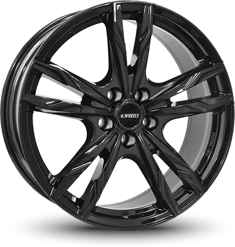 itWheels Gina 8x18 ET39 Alufelge schwarz - Stilvolle itWheels Gina Alufelge in glänzendem Schwarz, 8x18 Zoll, ideal für eine individuelle Fahrzeugoptik und hohe Stabilität.