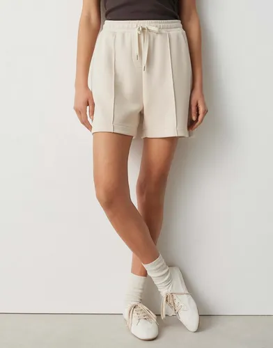 OPUS Damen Shorts MELANE Club - Weiche Sweatshorts in Natural Glaze, Größe 38 - Die OPUS Damen Shorts vereinen modischen Chic mit angenehmem Tragekomfort. Ideal für einen lässigen Look, gefertigt aus hochwertigem Material, das für Vielseitigkeit und Stil sorgt.