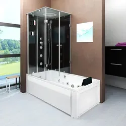Whirlpool Dusche Kombination K05-R00-WP-EC - 3in1 Duschtempel 90x180 cm - Dampfdusche mit 6mm Sicherheitsglas, integrierten Massagedüsen und einfacher Montage. Ideal für entspannende Wellnessmomente in Ihrem Badezimmer!