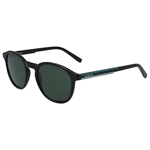 Lacoste L916S 001 BLACK Unisex Sonnenbrille - Sportbrille in elegantem Schwarz, Größe 50/21/145, mit 2 Jahren internationaler Garantie für stilvollen UV-Schutz.