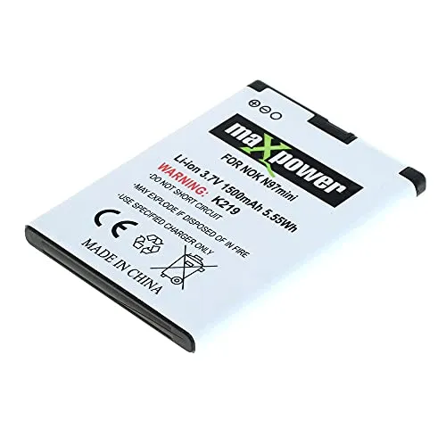 Mobilfunk Krause - Akku MaxPower für Nokia E7 1500mAh Li-Ionen (BL-4D)