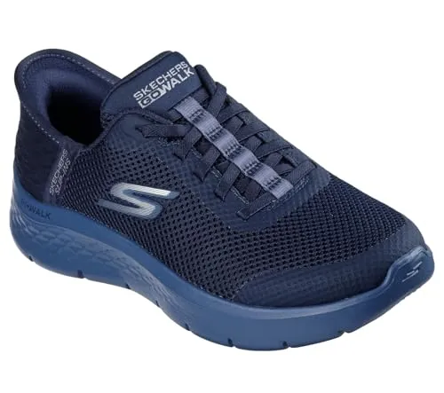 Skechers Damen Go Walk Flex Grand Entry Sneaker, Navy, 37 EU - Damen-Sneaker mit luftgekühltem Memory-Schaum für höchsten Komfort, ideal für aktive Tage und Freizeit.