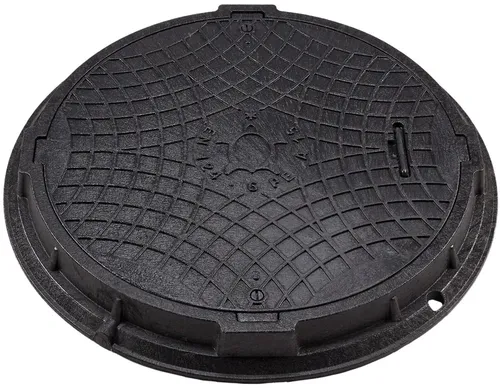 Schachtabdeckung Kanaldeckel Schachtdeckel DN600/750 A15 Eko™ Schwarz