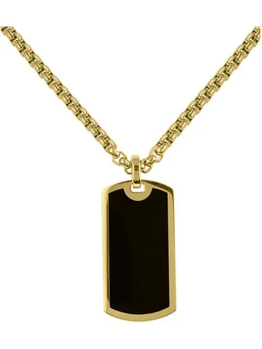 Jacques Lemans Kette S-C141B Edelstahl mit Farbstein - Elegantes Collier aus Edelstahl mit Farbstein, perfekt für jeden Anlass und ein stilvolles Accessoire für Ihr Outfit.