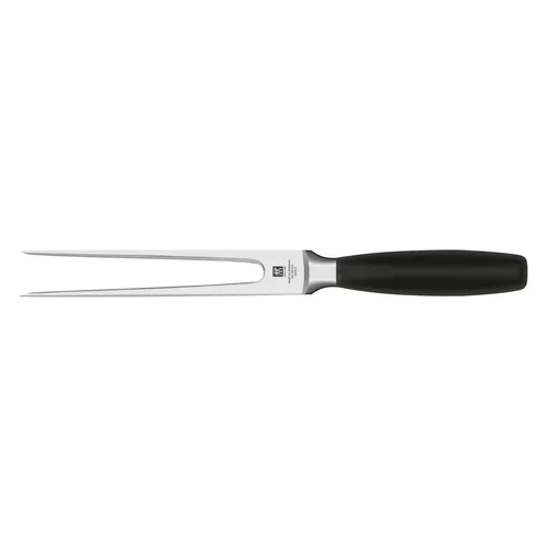 Zwilling Fleischgabel Vier Sterne 31072-181, 18 cm - Fleischgabel aus rostfreiem Spezialstahl, mit ergonomischem Kunststoffgriff für komfortable Handhabung und hohe Lebensdauer. Ideal zum Tranchieren und Wenden von Fleisch.