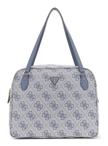 Guess Shopper Travel Tote - Stilvoller Begleiter - Geräumiger GUESS Shopper im eleganten Logo-Muster. Mit gepolstertem Laptopfach und Trolleyhalterung. Perfekt für den Alltag und Reisen, bietet ausreichend Platz für Ihre Essentials.