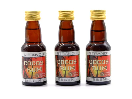 Cocos Rum (Malibu) 25ml - Essenz für Wodka | Aroma für Kuchen 3 x