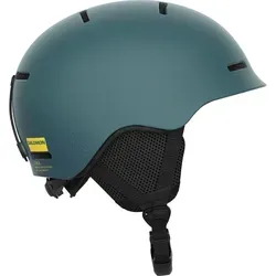 Salomon Orka Kinder Helm Ski Snowboarden - Leichter Skihelm für Kinder mit einfach anpassbarem Passformsystem, ideal für wachsende Köpfe und mehr Komfort beim Fahren.