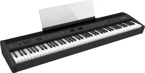 Roland FP-60X-BK Stagepiano - Digitales Heimklavier mit 88 Tasten und Hammermechanik, bietet Bluetooth-Konnektivität und integrierte Lautsprecher für ein unvergleichliches Musikerlebnis.