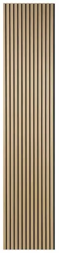 FIBROTECH Akustikpaneel Quanti Light Oak (helle Eiche, 18x520x2440mm, 1,27 m2, Raumklang, Wandverkleidung, Akustikplatten, Schallisolierung) 2353324