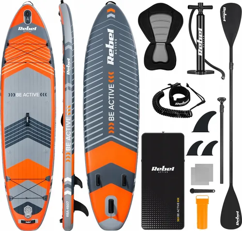 Sup Aufblasbares Brett Rebel Active Rba-4507 335Cm Mit Sitz Und Paddel