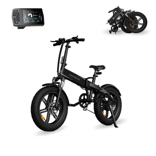 Elektrisches Fahrrad A Dece Oasis A20F Schwarz 250 W - E-Bike mit ergonomischem Design, 7 Geschwindigkeitsstufen und einer Reichweite von bis zu 120 km – ideal für umweltbewusste Pendler.