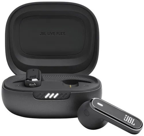 JBL Live Flex - In-Ear Bluetooth-Kopfhörer mit 40 Stunden Akkulaufzeit, adaptiver Geräuschunterdrückung und wasserdichtem Design für ungestörten Musikgenuss