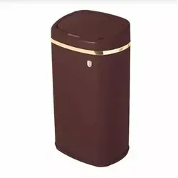 Berlingerhaus BH-9524 Leonardo Collection Sensor-Mülleimer 58L - Bordeaux - Eleganter 58L Sensor-Mülleimer von Berlinger Haus für hygienische Abfallentsorgung. Ideal für Küche, Bad oder Büro, überzeugt durch berührungslose Bedienung und modernes Design in matt-burgunderrot mit goldenen Akzenten.