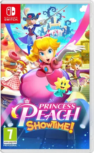Princess Peach Showtime! (NSW) - Nintendo Switch Spiel, erlebe aufregende Verwandlungen und kämpfe gegen die Saure Bande im Sparkle-Theater!