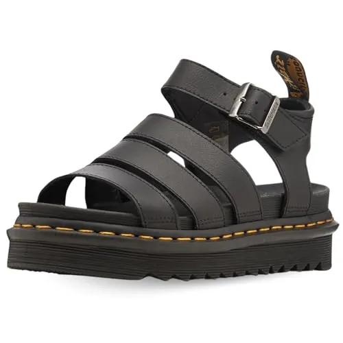 Dr. Martens Sandalen Blaire Black Athena - Schwarz, Größe 36 - Wanderschuhe für Damen, stylische und bequeme Sandalen mit robustem Design, ideal für den Sommer und Outdoor-Aktivitäten.