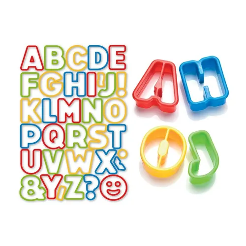 Tescoma Ausstechformen Buchstaben DELÍCIA KIDS, 34 St.