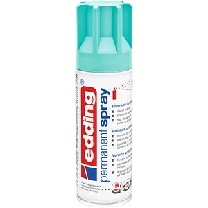 edding Permanent Spray 5200 - Premium-Acryllack Opulent Türkis matt - Schreibutensilien: UV-beständiger Acryllack für Metalloberflächen, ideal für kreative Projekte im Außenbereich.