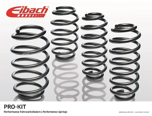 EIBACH Pro-Kit Fahrwerkssatz, Federn E10-20-040-01-22 - Blatt- & Spiralfedern, optimiert das Fahrverhalten und sorgt für eine sportlichere Optik ohne Niveauregulierung.