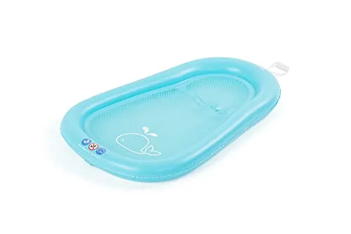 Doomoo Basics – Inflatable Bath Mattress Badewanneneinsatz als Luftmatratze für Neugeborene und Babys – Aufblasbare Badehilfe zum Einfachen Baden Ihres Babys –Badematratze Für zu Hause Und Unterwegs