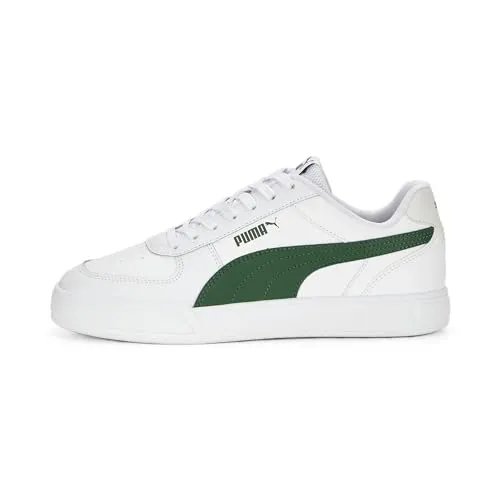 PUMA Unisex Adults' Fashion Shoes CAVEN Trainers & Sneakers, PUMA WHITE-VINE, 47
