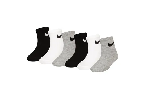 Nike Sportswear Sportsocken NHN NIKE BASIC PACK QUARTER (Packung, 6-Paar) für Kinder, für vielseitige Aktivitäten