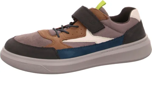 Superfit Cosmo Sneaker, Mehrfarbig 9000, 37 EU - Sneaker mit herausnehmbarer Einlegesohle aus chromfreiem Leder für ein optimales Fußklima, ideal für aktive Kinder.
