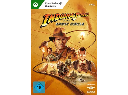 Indiana Jones and the Great Circle™ - Xbox Series X S & Windows PC - Software zum Download: Erlebe ein kinoreifes Action-Abenteuer mit Indiana Jones, voller Geheimnisse, packender Action und kniffliger Rätsel, während du die Welt bereist und das größte Geheimnis der Geschichte lüftest.