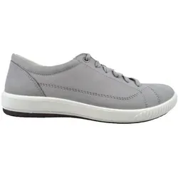 Legero TANARO 5 aluminio Damen Schnürer in Grau, Größe 7.5 - Halbschuhe mit sportlichem Design, aus hochwertigem Leder, ideal für den Alltag und bequem durch die flache Sohle.