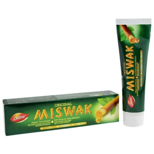 Dabur Miswak Kräuter-Zahnpasta – 100 g