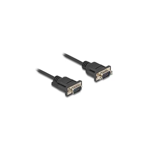 - Delock Seriell Kabel RS-232 D-Sub9 Stecker zu Stecker mit... 88000