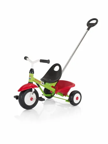 KETTLER Dreirad Funtrike mit höhenverstellbarer Schubstange - Dreirad für Kinder von 2-5 Jahren, fördert Selbstständigkeit und Koordination. Mit leichtem Tunnelrohrrahmen, kippbarer Sandschale und hochwertigen Kunststoffrädern für sicheres Fahren.