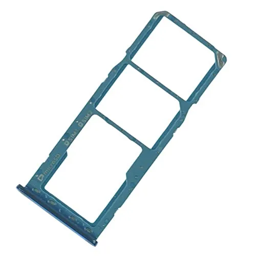 NG-Mobile Simkarten SIM Karten Tray Halter Schlitten Einschub für Samsung Galaxy A50 SM-A505F blau