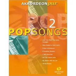 PopSongs, für Akkordeon. Bd.2 Spezialarrangements im mittleren Schwierigkeitsgrad