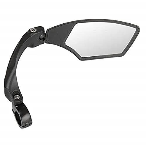 Fahrradspiegel, rechts, 3-dimensional verstellbar, Echtglas, Fahrrad Rückspiegel, SPY SPACE von M-WAVE