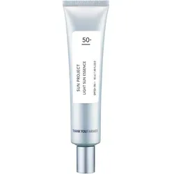 Thank You Farmer - Sun Project Light Sun Essence (SPF50+ PA+++) - 40 ml - Leichte Sonnenpflege mit hohem Lichtschutzfaktor, ideal für den täglichen Gebrauch. Schützt die Haut effektiv vor UV-Strahlen und sorgt für ein angenehmes Hautgefühl.