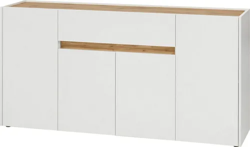 INOSIGN Sideboard City/Giron, 170 cm modern - Sideboard der Serie »City« mit grifflosen Fronten und strukturierter Holzoberfläche. FSC®-zertifiziert und in 2 Farbkombinationen erhältlich, ideal für ein modernes Zuhause.
