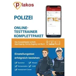 Einstellungstest Polizei: 1.200 Eignungstest-Aufgaben mit Lösungen | Auswahlverfahren mittlerer und gehobener Dienst | Bewerbung, Sporttest, ... Allgemeinwissen, Konzentration