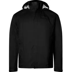 MARMOT Herren Regenjacke PreCip® Eco - Schwarz - XXL - Wasserdichte und atmungsaktive Regenjacke aus recyceltem Nylon. Ideal für Outdoor-Aktivitäten, mit verstaubarer Kapuze und PitZips für optimale Belüftung.