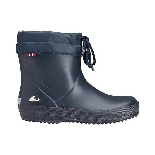 Viking Alv Indie Gummistiefel navy/navy (505) 30 - Handgefertigte, vegane Gummistiefel für Kinder mit herausnehmbarer Einlegesohle, wasserdicht und ideal für sicheres Spielen bei jedem Wetter.