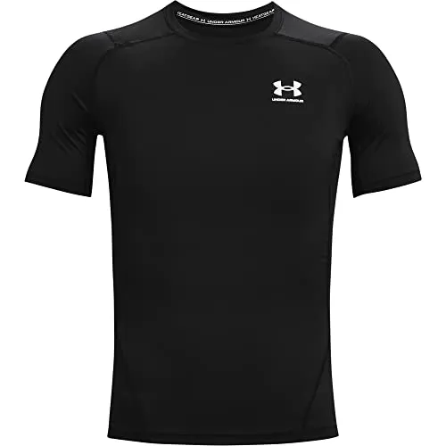 Under Armour Herren UA HG Armour Comp SS Shirt - Funktionsunterwäsche – Hochwertiges, hautenges T-Shirt aus leichtem HeatGear-Stoff für schnelles Trocknen und optimalen Tragekomfort beim Training.