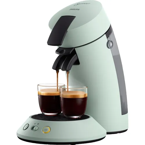 Philips Senseo Original Plus, Kaffeepadmaschine mit Kaffeestärkewahl - 1-Tassen-Kaffeemaschinen mit Kaffee Boost Technologie für intensiven Geschmack und aus 28% recyceltem Plastik - umweltfreundlich genießen!