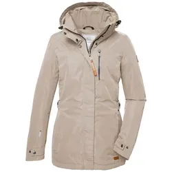 G.I.G.A. DX by killtec Damen Funktionsjacke GS 26 WMN JCKT - Funktionsjacke für Damen mit abnehmbarer Kapuze, wasserabweisend und PFC-frei – ideal für alle Wetterlagen und umweltbewusste Mode.