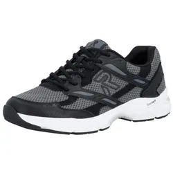 Rieker Camden Sneaker Low - Grau Textil für Herren - Stylische grauschwarze Rieker Sneaker aus hochwertigem Textil mit ultraleichter Laufsohle. Die gepolsterte, herausnehmbare Einlegesohle sorgt für hohen Tragekomfort und ein dynamisches Abrollen.