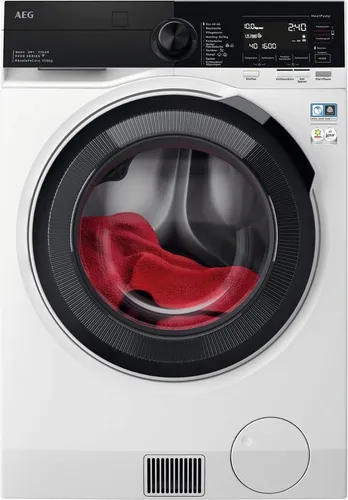 AEG LWR9W81600 WiFi Waschtrockner - Freistehender Waschtrockner mit Wärmepumpe, 10 kg Wasch- und 6 kg Trockenkapazität, ideal für platzsparende Lösungen und energieeffizientes Waschen.