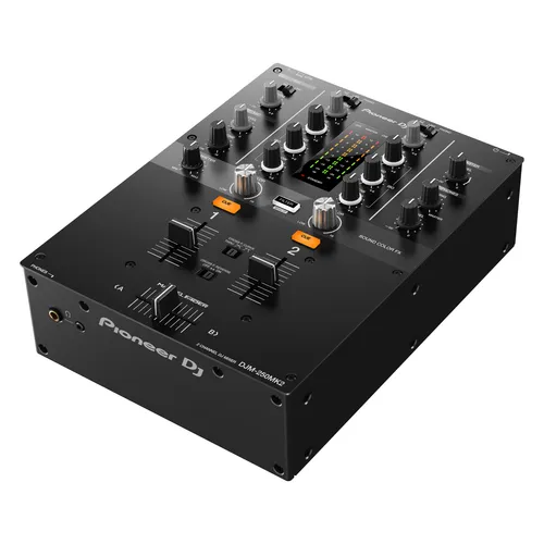 Pioneer DJ DJM-250MK2 DJ Mixer - Professioneller 2-Kanal DJ-Mixer mit Magvel-Crossfader für präzises Scratchen und 3-Band-Isolatoren für individuelle Klanggestaltung. Ideal für Einsteiger und Profis.